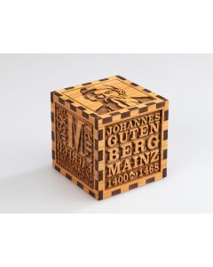 Gutenberg-Würfel 80 mm